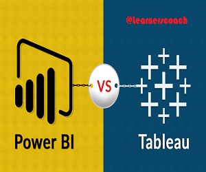 Power BI vs Tableau learnerscoach
