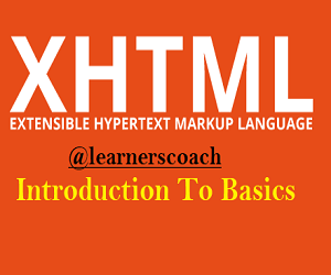 XHTML Basics 1