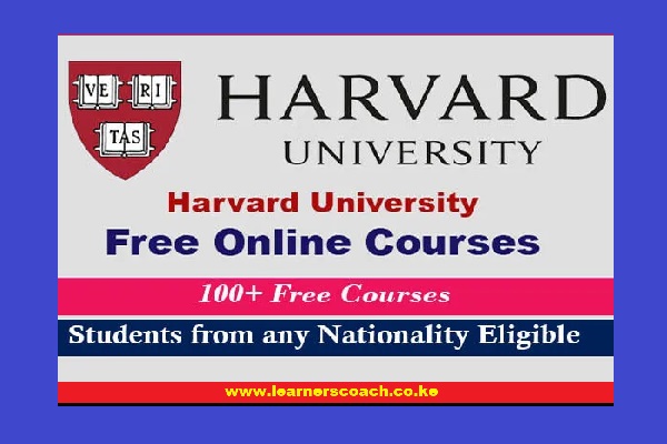 Free Online Courses From Harvard University