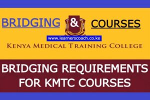 Medical Bridging Certificate Courses in Kenya